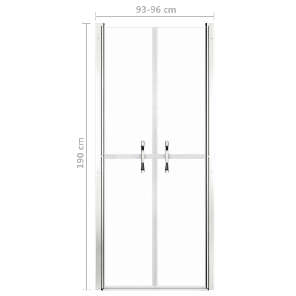 Shower Door Clear ESG 37.8"x74.8". Picture 4