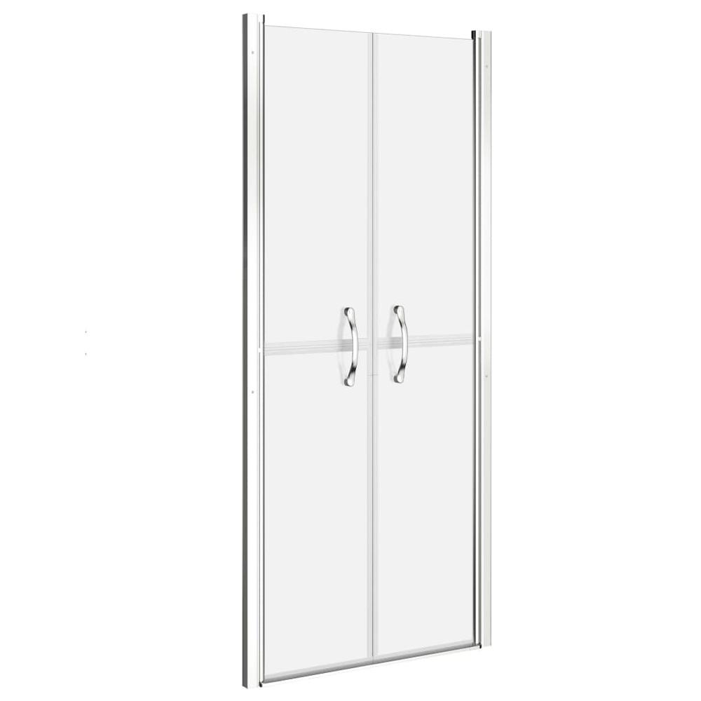 Shower Door Frosted ESG 33.9"x74.8". Picture 1