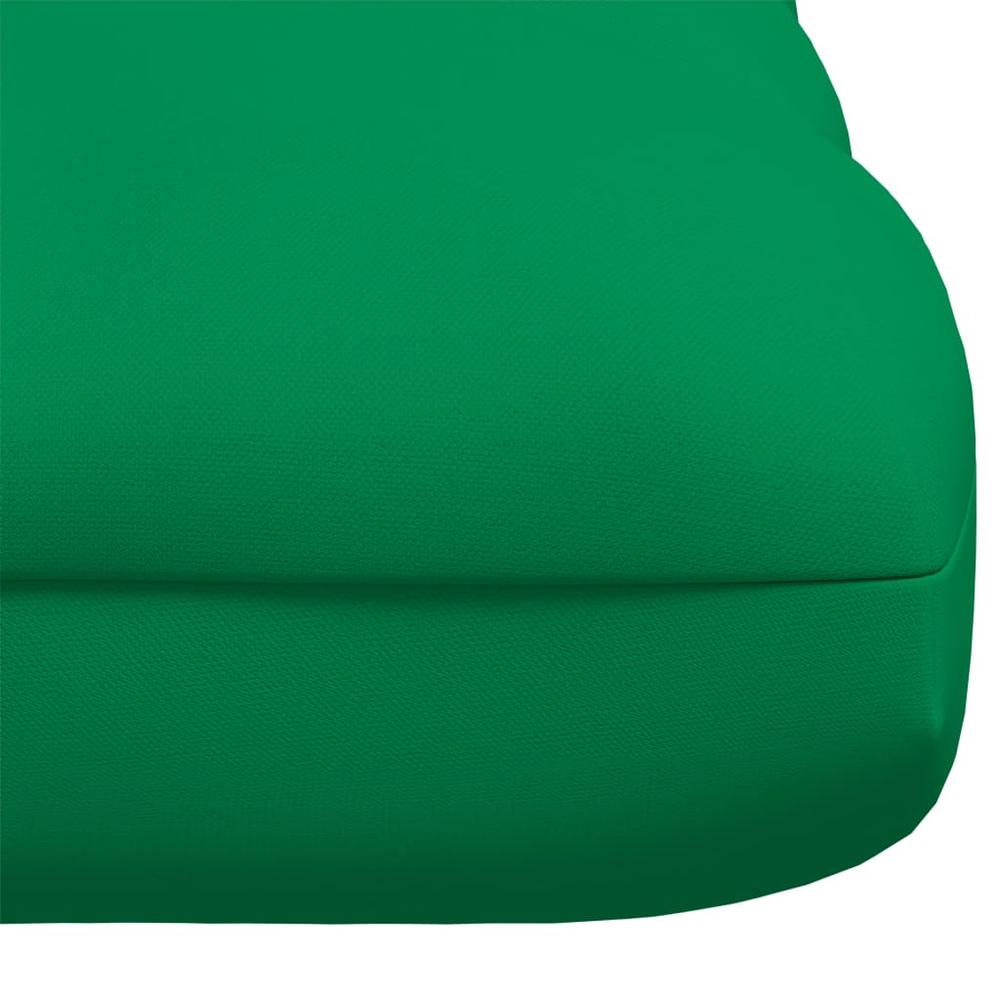 vidaXL Pallet Sofa Cushion Green 47.2"x31.5"x3.9". Picture 5