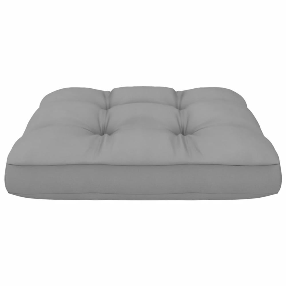 vidaXL Pallet Sofa Cushions 2 pcs Gray, 314484. Picture 8