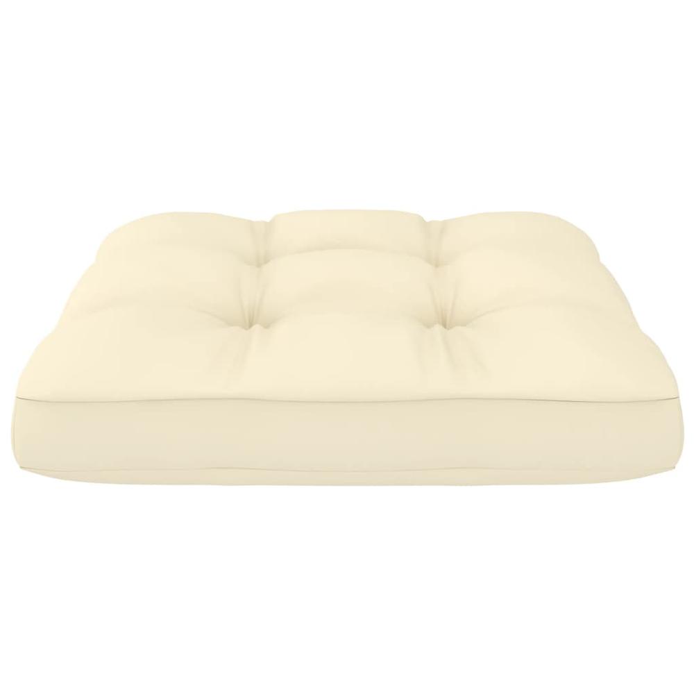 vidaXL Pallet Sofa Cushions 2 pcs Cream, 314485. Picture 7