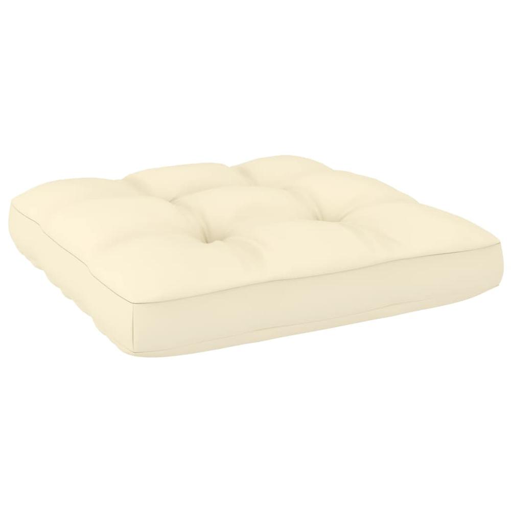 vidaXL Pallet Sofa Cushions 2 pcs Cream, 314485. Picture 8