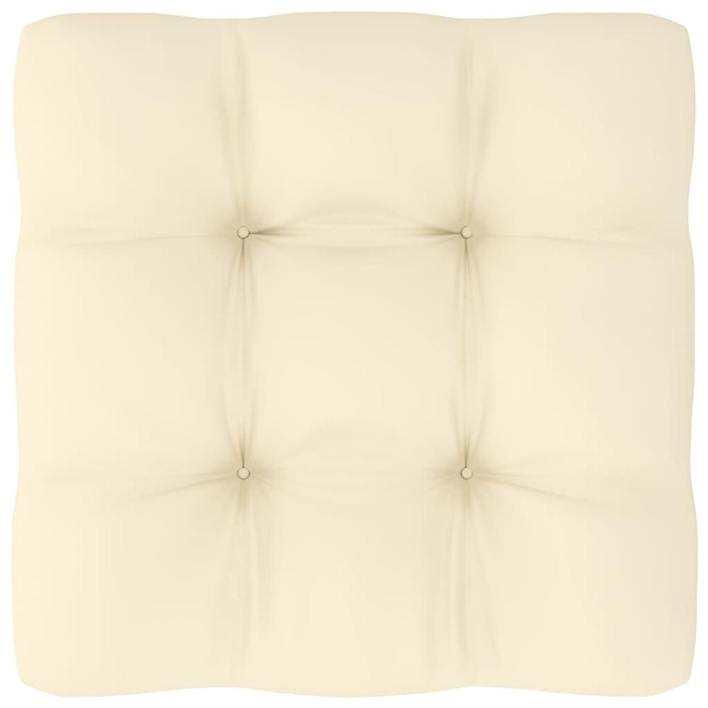vidaXL Pallet Sofa Cushions 2 pcs Cream, 314485. Picture 9