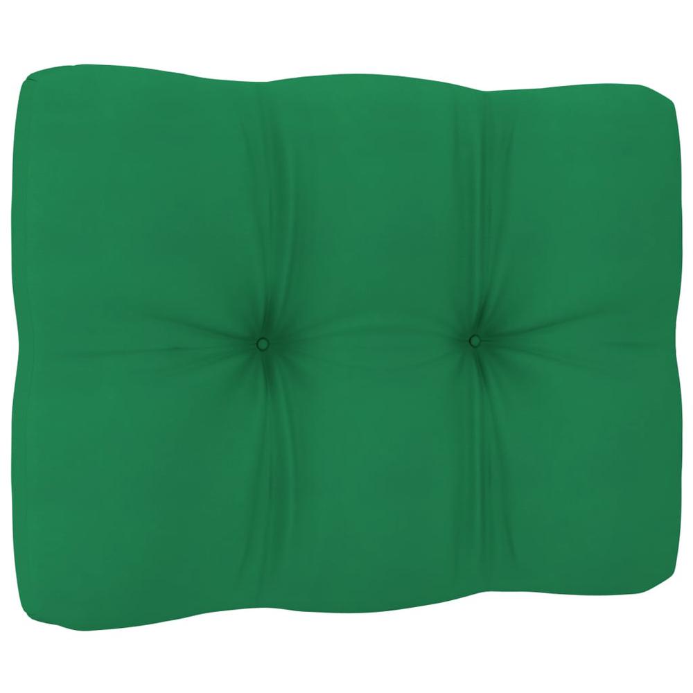 vidaXL Pallet Sofa Cushions 2 pcs Green, 314488. Picture 5