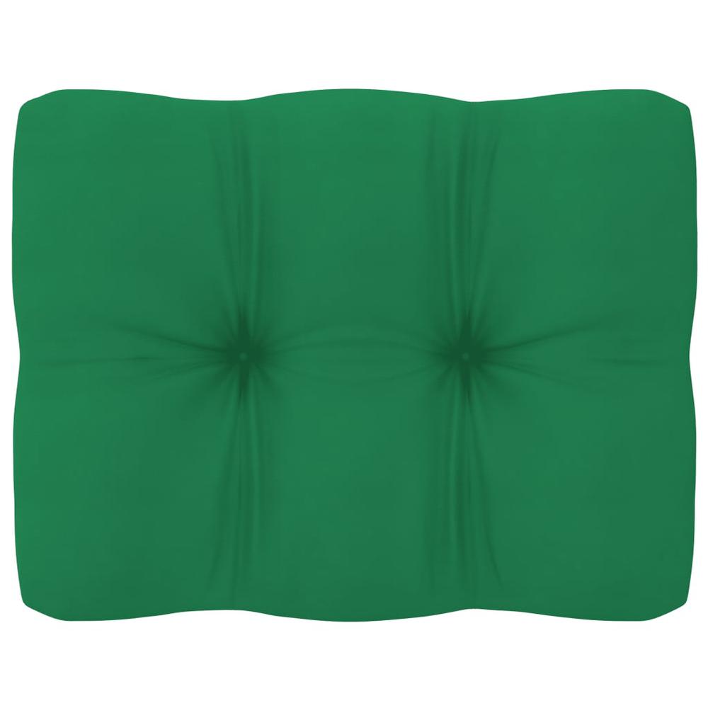 vidaXL Pallet Sofa Cushions 2 pcs Green, 314488. Picture 6