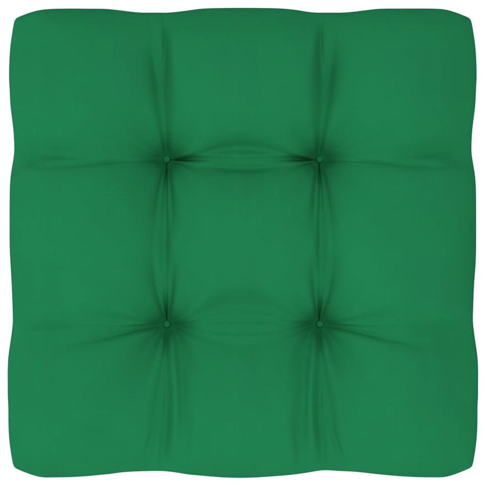 vidaXL Pallet Sofa Cushions 2 pcs Green, 314488. Picture 9