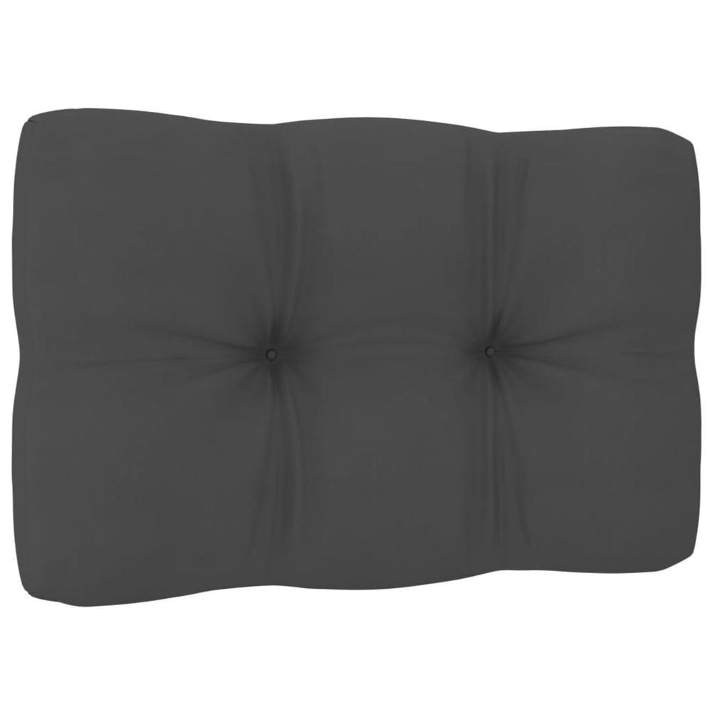 vidaXL Pallet Sofa Cushions 2 pcs Anthracite, 314498. Picture 5