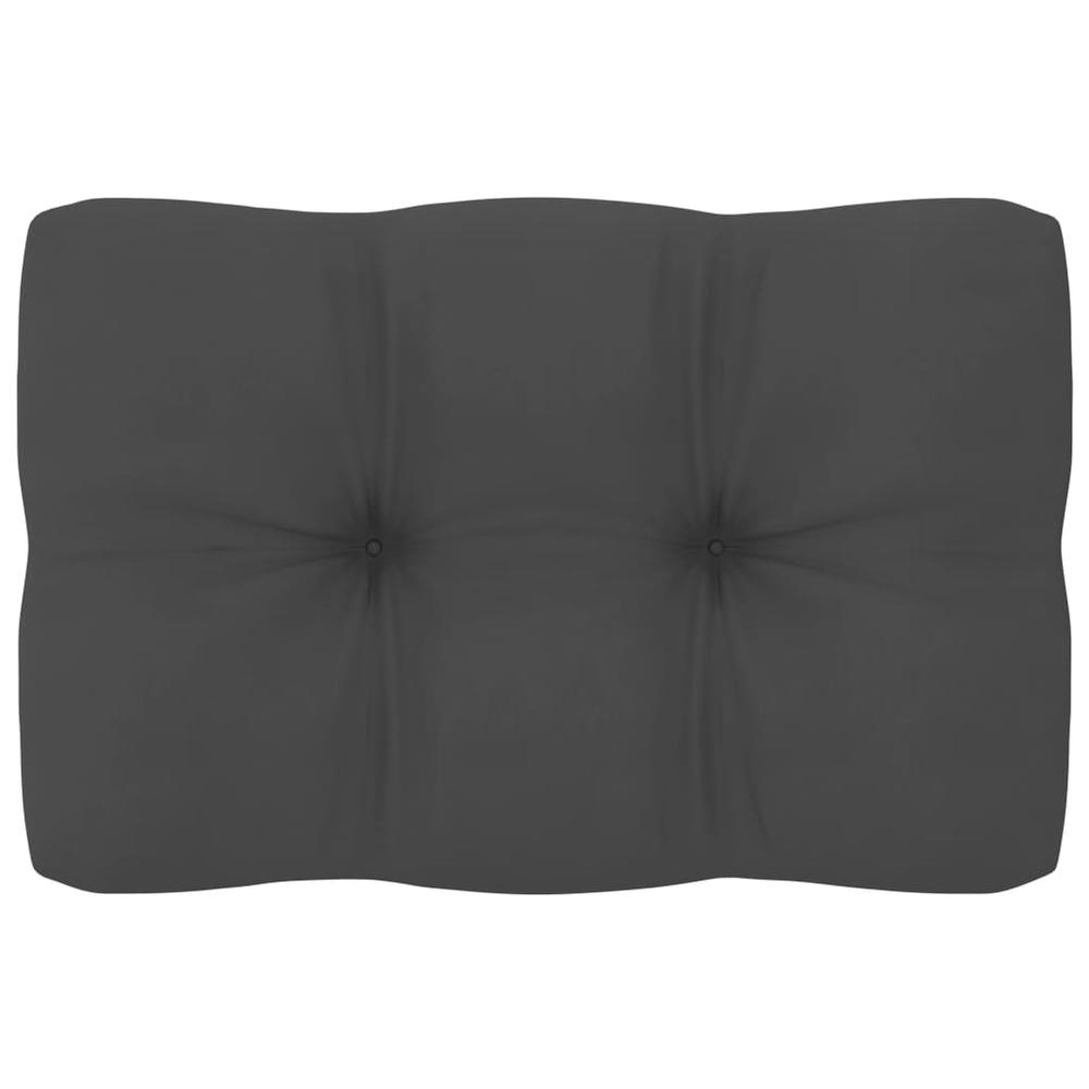 vidaXL Pallet Sofa Cushions 2 pcs Anthracite, 314498. Picture 6
