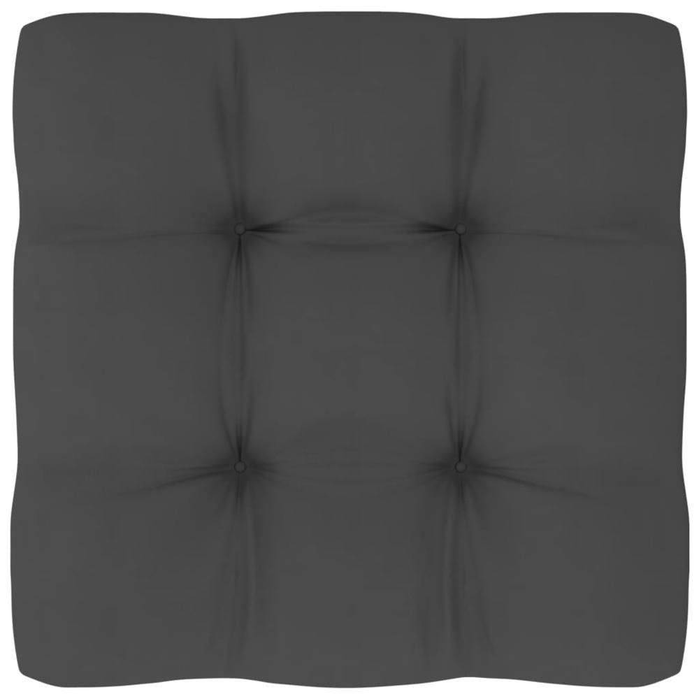 vidaXL Pallet Sofa Cushions 2 pcs Anthracite, 314498. Picture 9