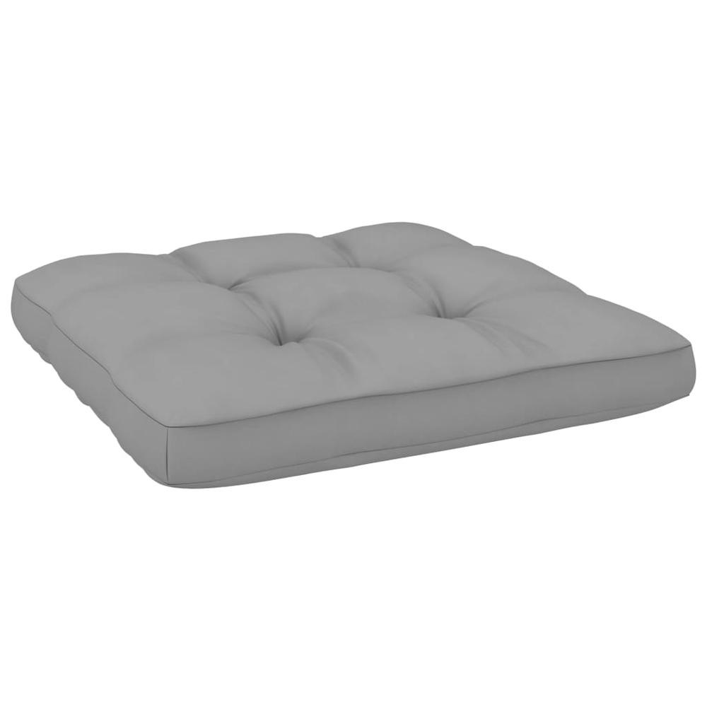 vidaXL Pallet Sofa Cushions 2 pcs Gray, 314499. Picture 7