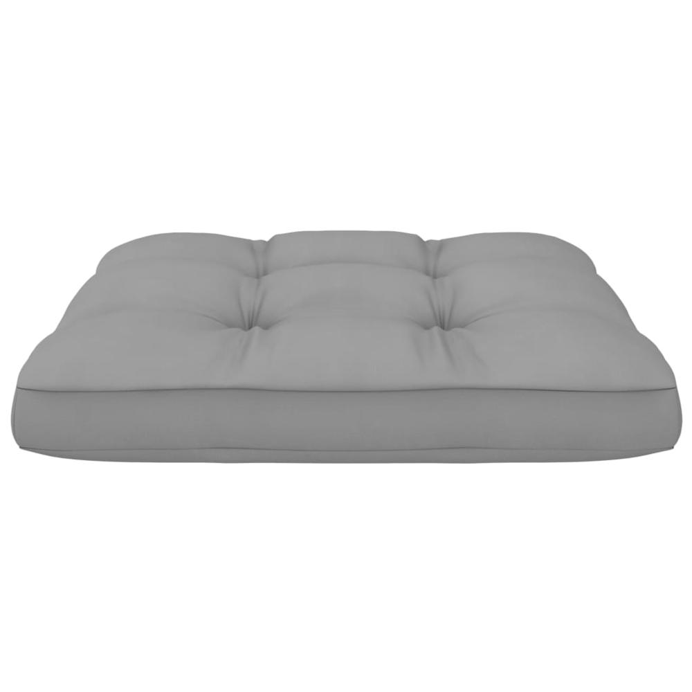 vidaXL Pallet Sofa Cushions 2 pcs Gray, 314499. Picture 8