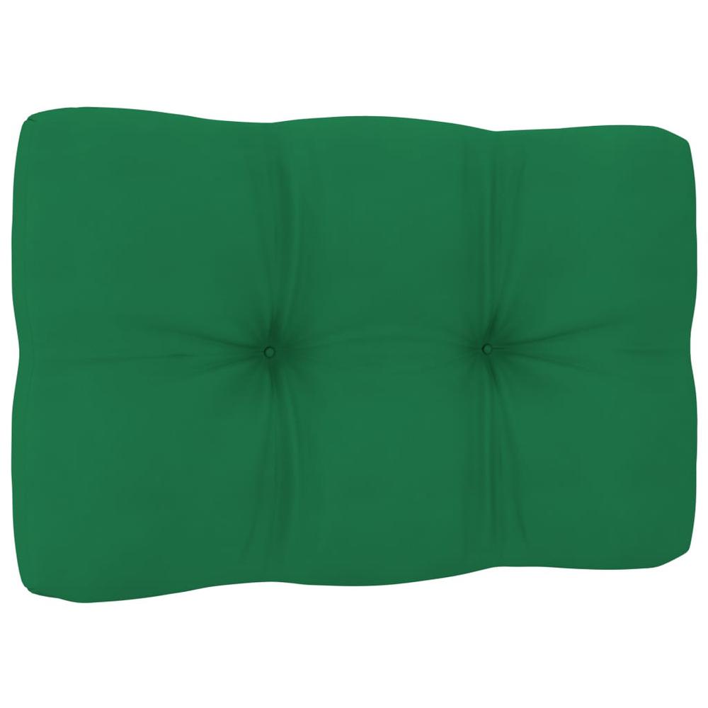 vidaXL Pallet Sofa Cushions 2 pcs Green, 314503. Picture 5