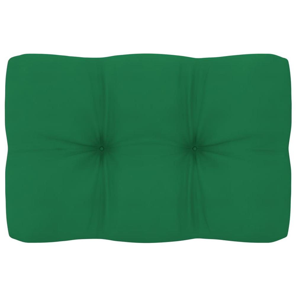 vidaXL Pallet Sofa Cushions 2 pcs Green, 314503. Picture 6