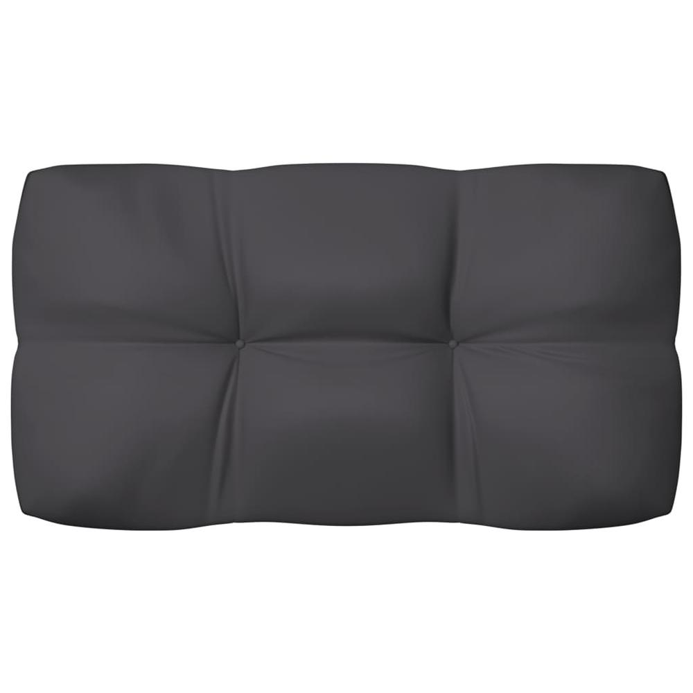vidaXL Pallet Sofa Cushions 3 pcs Anthracite. Picture 6