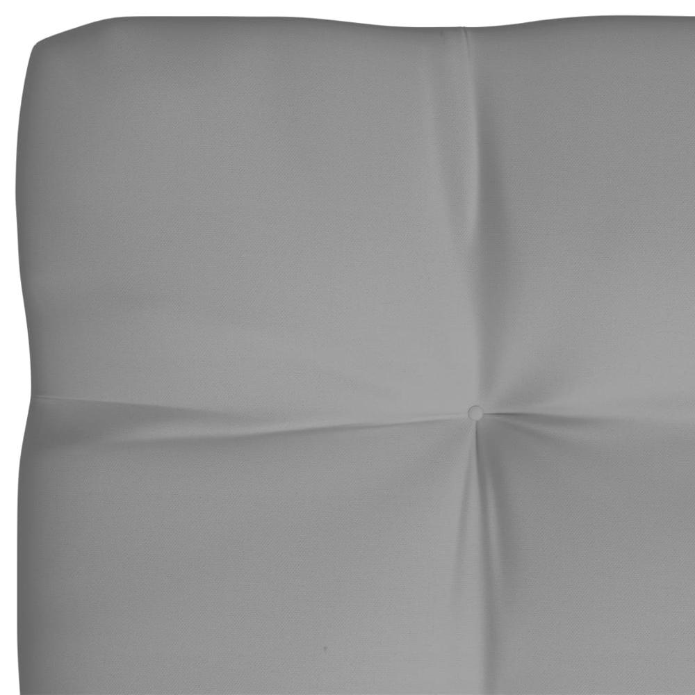 vidaXL Pallet Sofa Cushions 3 pcs Gray, 314559. Picture 7