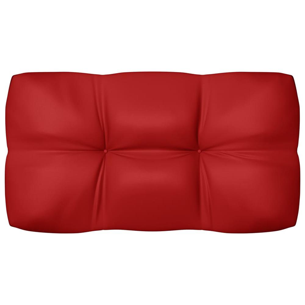 vidaXL Pallet Sofa Cushions 3 pcs Red, 314564. Picture 6