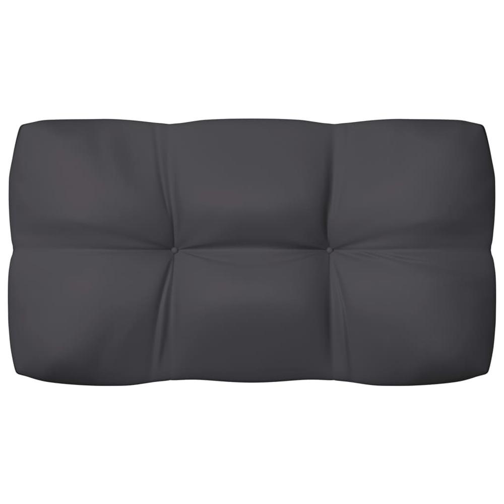 vidaXL Pallet Sofa Cushions 5 pcs Anthracite. Picture 6