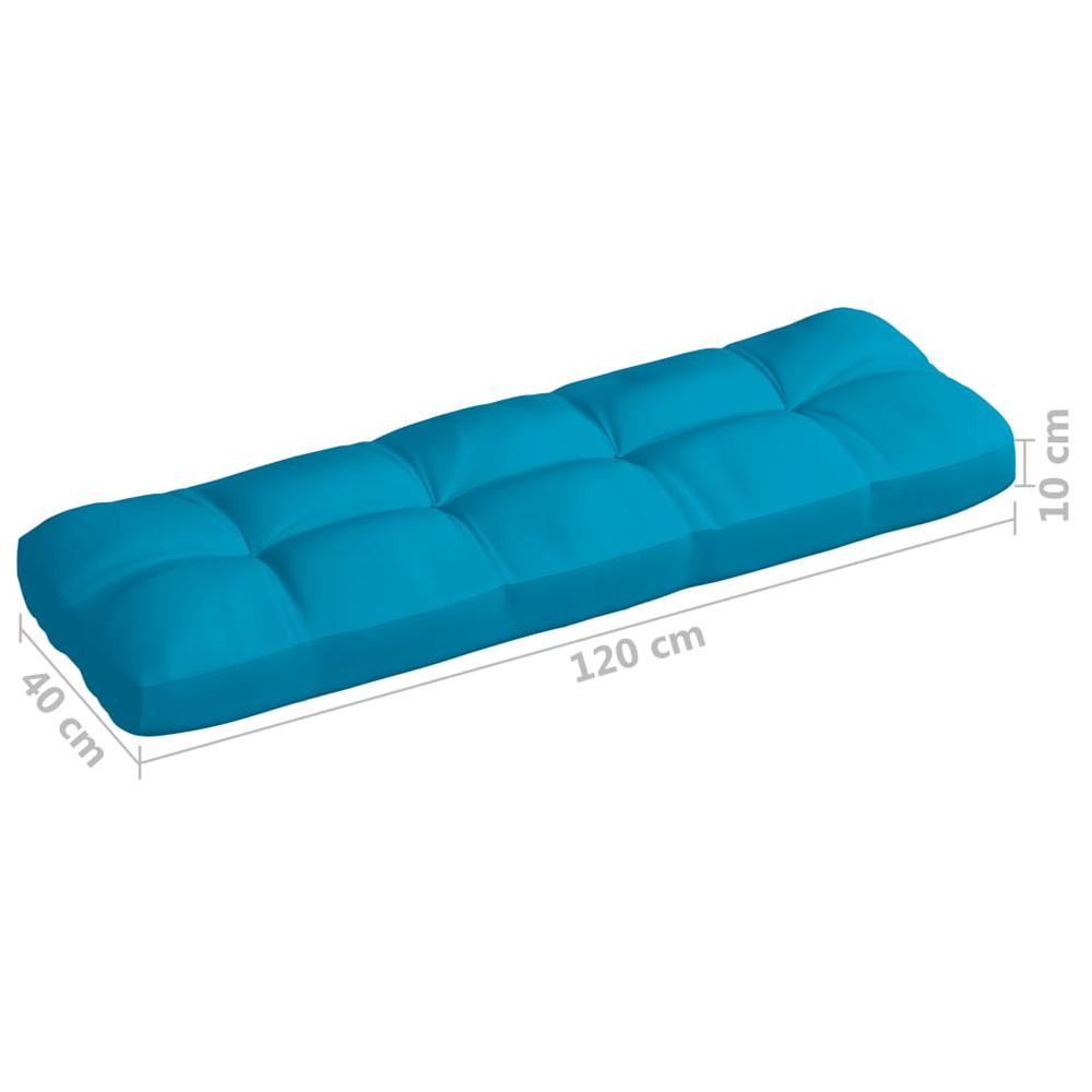 vidaXL Pallet Sofa Cushions 5 pcs Blue. Picture 9