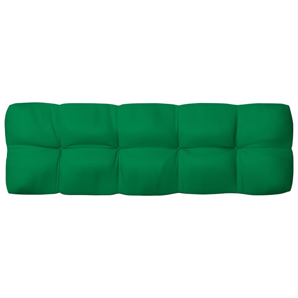 vidaXL Pallet Sofa Cushions 5 pcs Green. Picture 5