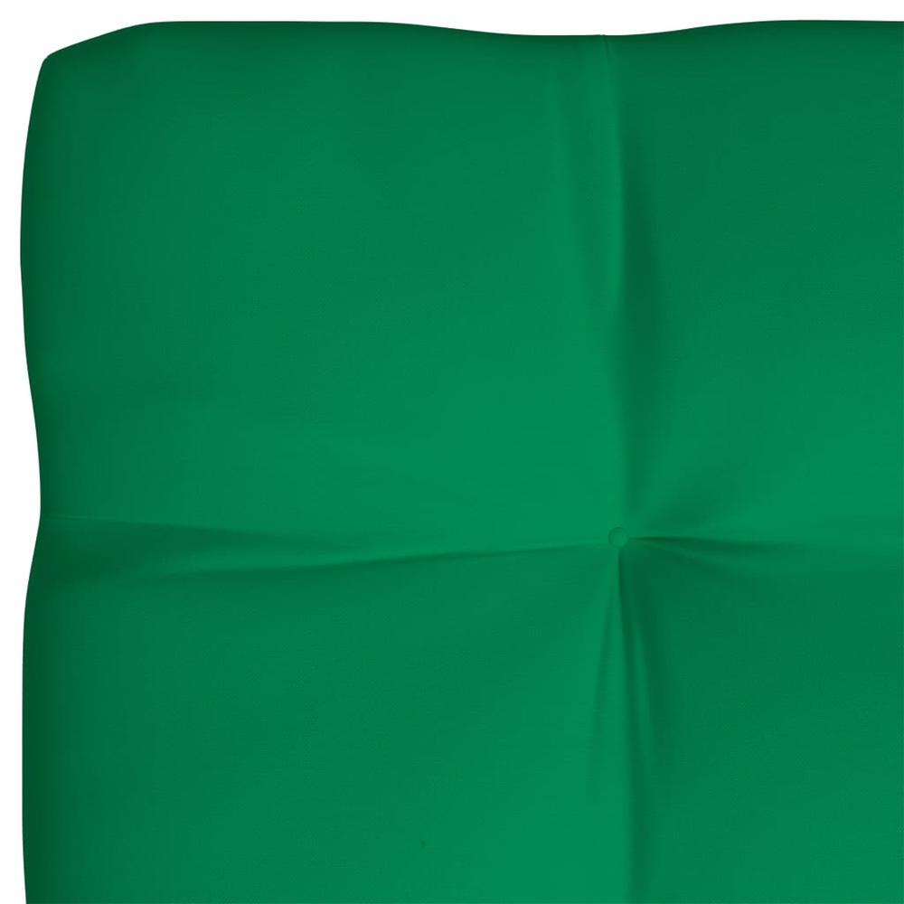 vidaXL Pallet Sofa Cushions 5 pcs Green. Picture 7