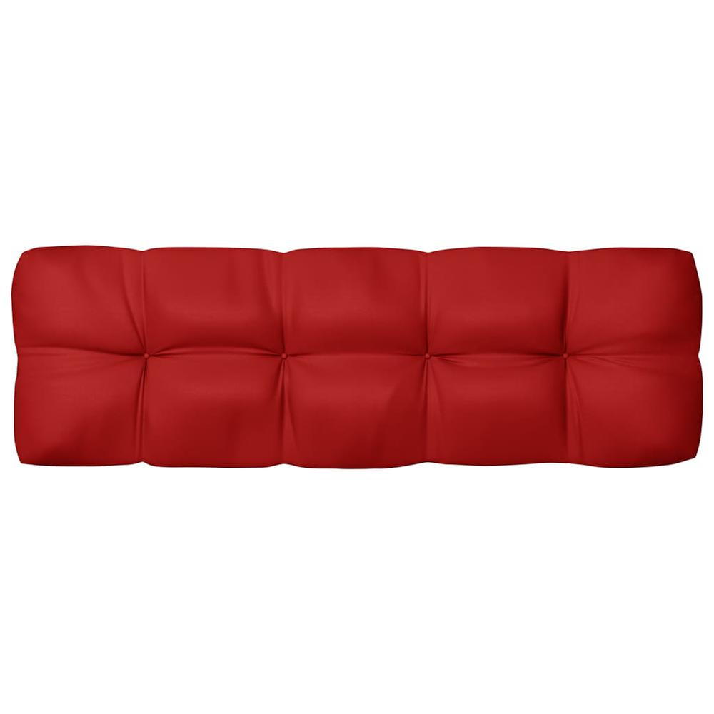 vidaXL Pallet Sofa Cushions 5 pcs Red. Picture 5
