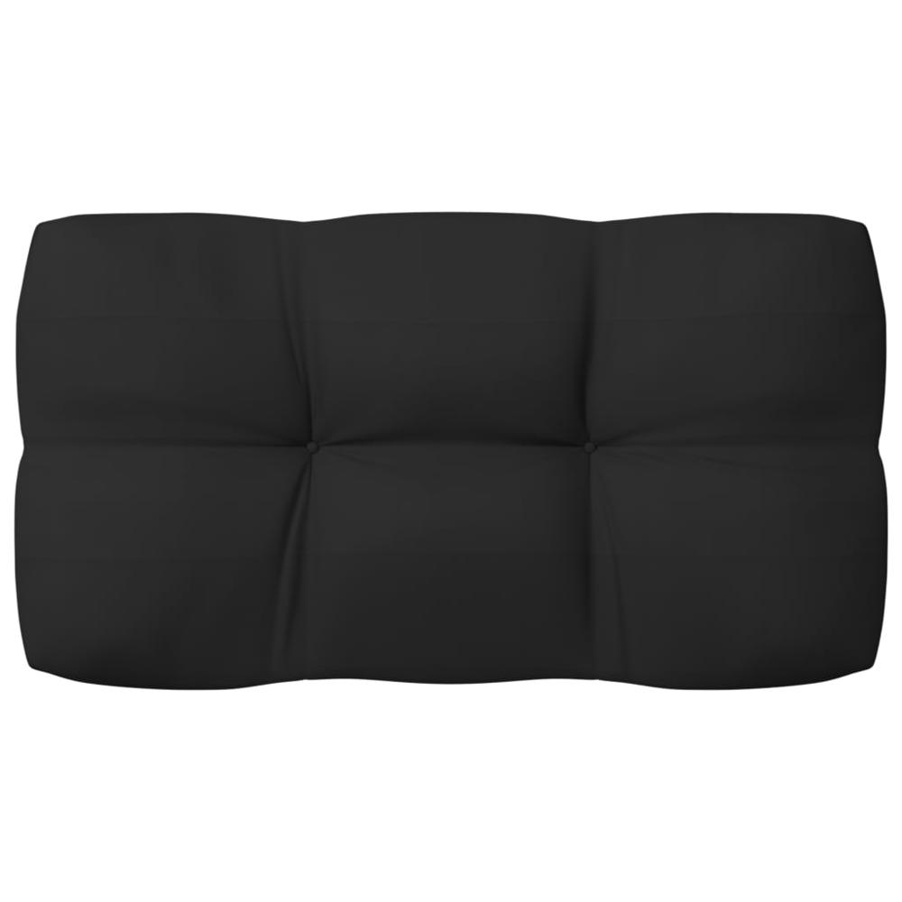 vidaXL Pallet Sofa Cushions 5 pcs Black. Picture 6