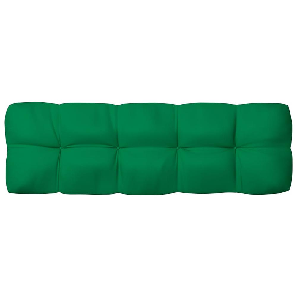 vidaXL Pallet Sofa Cushions 7 pcs Green. Picture 5