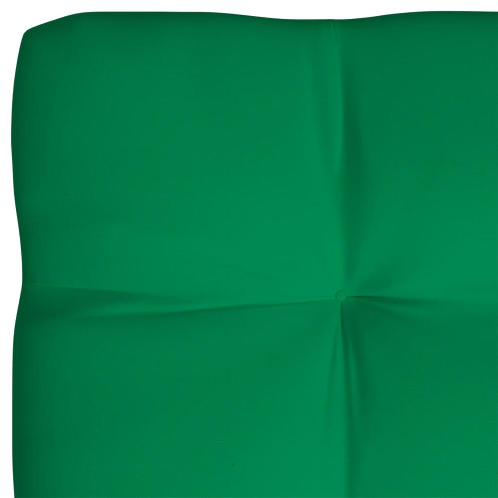 vidaXL Pallet Sofa Cushions 7 pcs Green. Picture 7