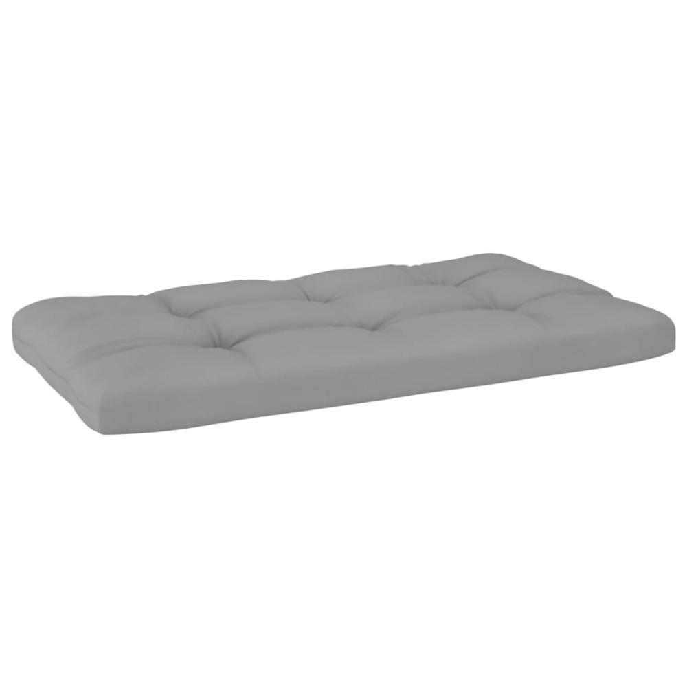 vidaXL Pallet Sofa Cushions 2 pcs Gray, 314648. Picture 5