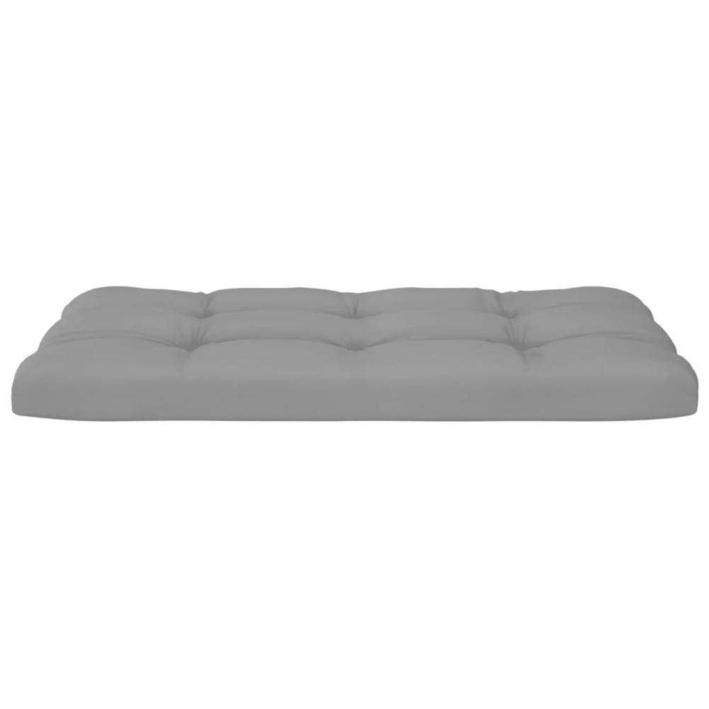 vidaXL Pallet Sofa Cushions 2 pcs Gray, 314648. Picture 6