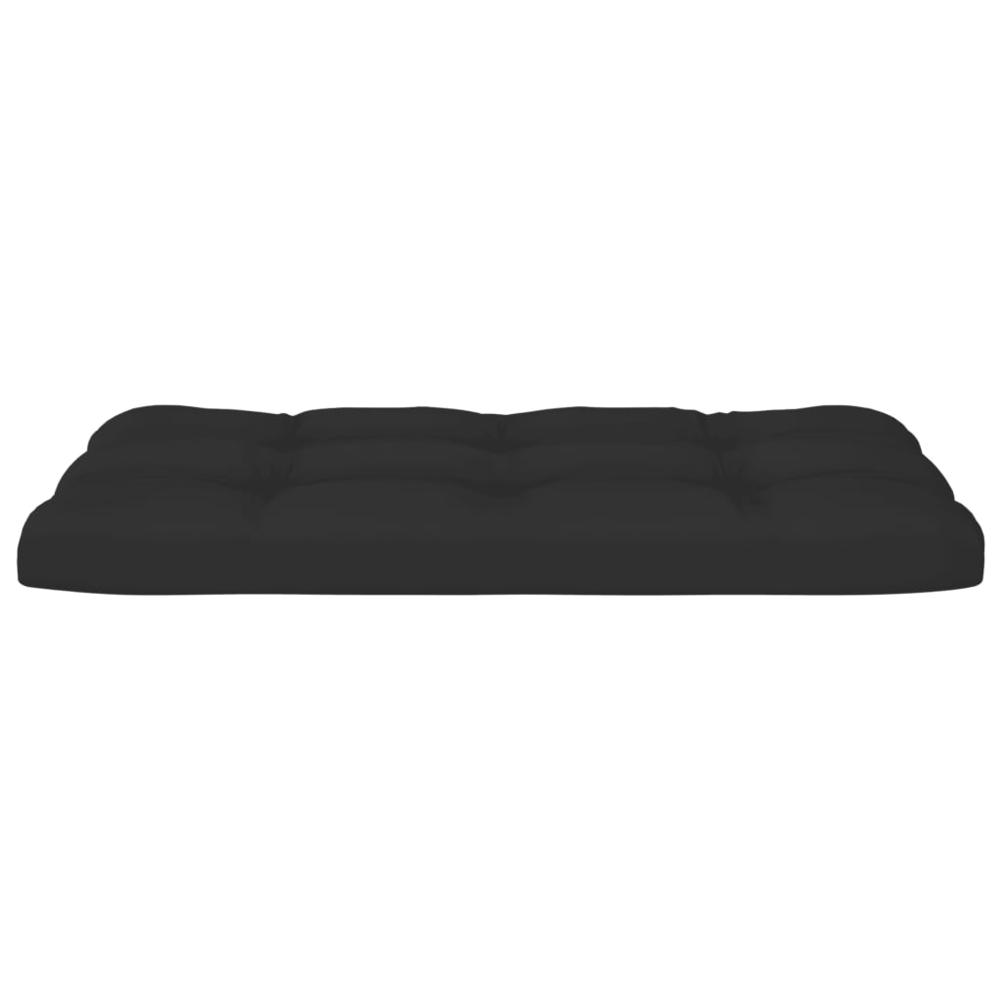 vidaXL Pallet Sofa Cushions 2 pcs Black. Picture 6