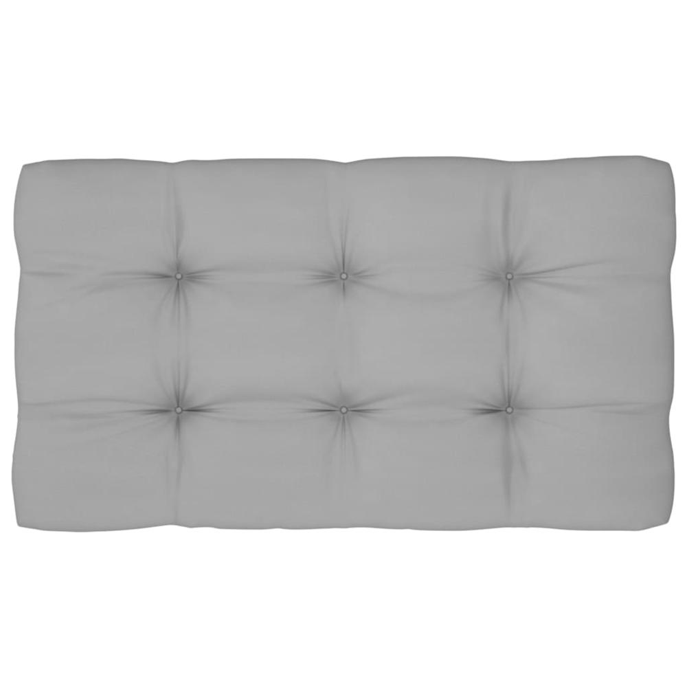 vidaXL Pallet Sofa Cushions 3 pcs Gray, 314660. Picture 7