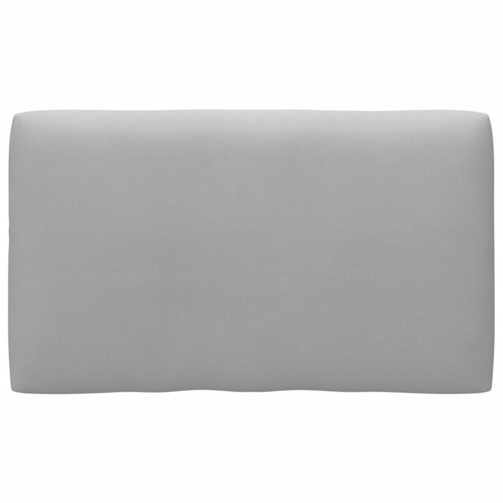 vidaXL Pallet Sofa Cushions 3 pcs Gray, 314660. Picture 9