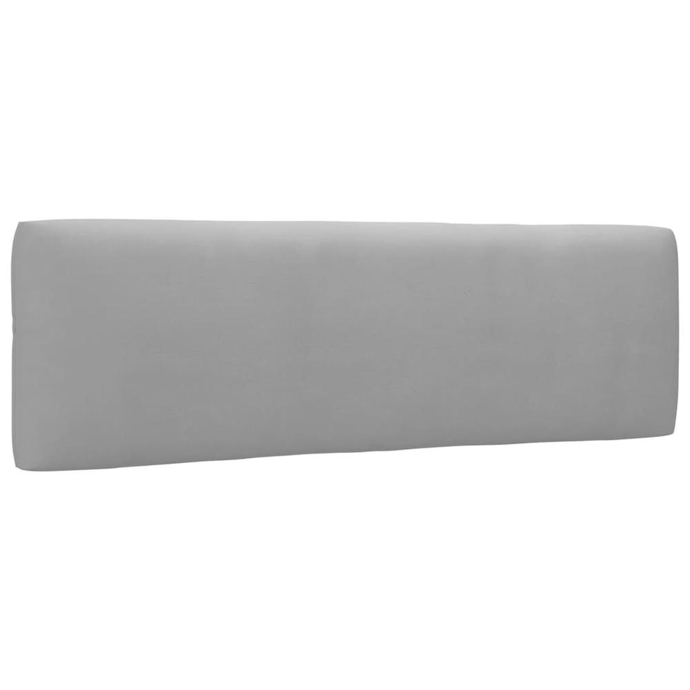 vidaXL Pallet Sofa Cushions 3 pcs Gray, 314660. Picture 10