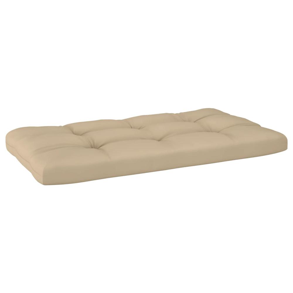 vidaXL Pallet Sofa Cushions 3 pcs Beige. Picture 5