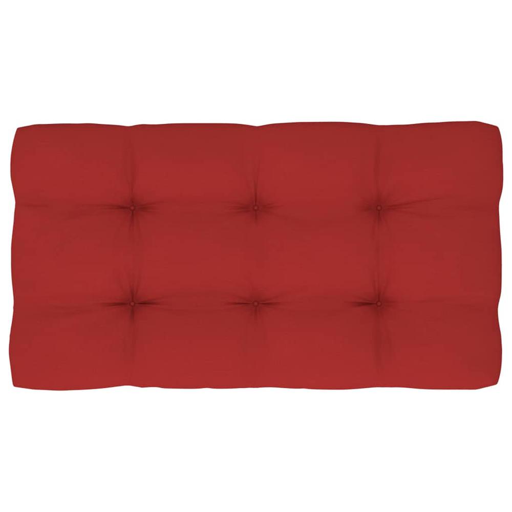vidaXL Pallet Sofa Cushions 3 pcs Red, 314664. Picture 6