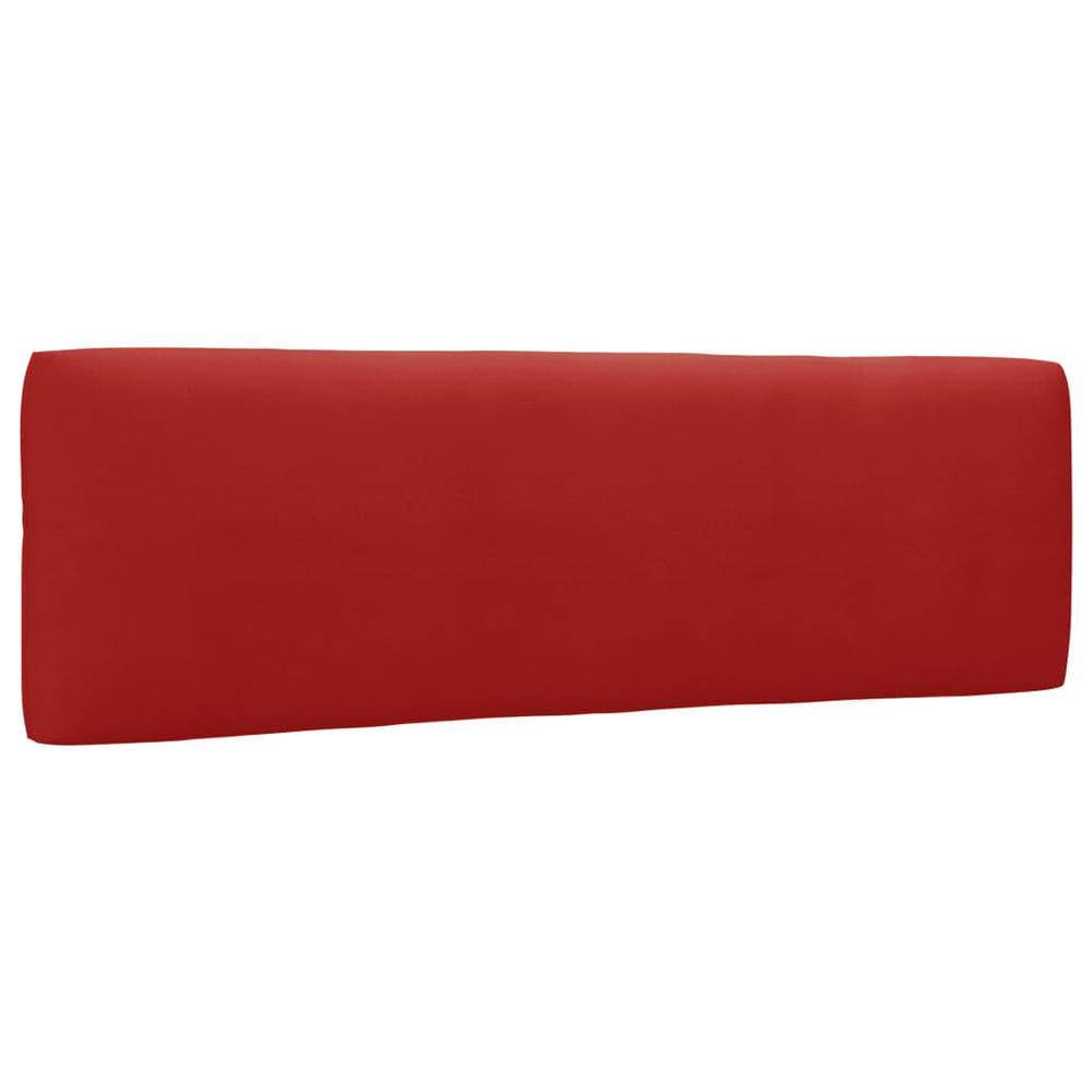 vidaXL Pallet Sofa Cushions 3 pcs Red, 314664. Picture 9