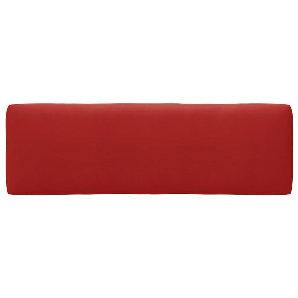 vidaXL Pallet Sofa Cushions 3 pcs Red, 314664. Picture 10