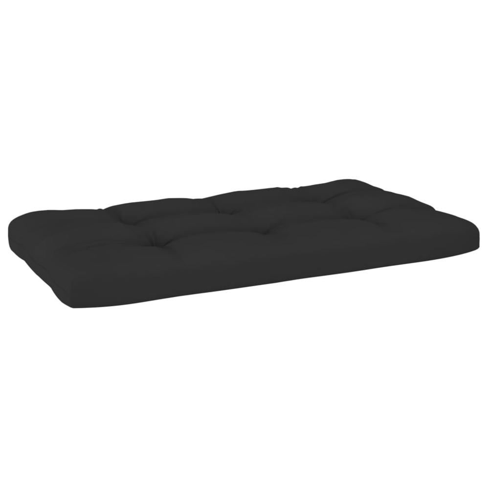 vidaXL Pallet Sofa Cushions 3 pcs Black, 314665. Picture 5
