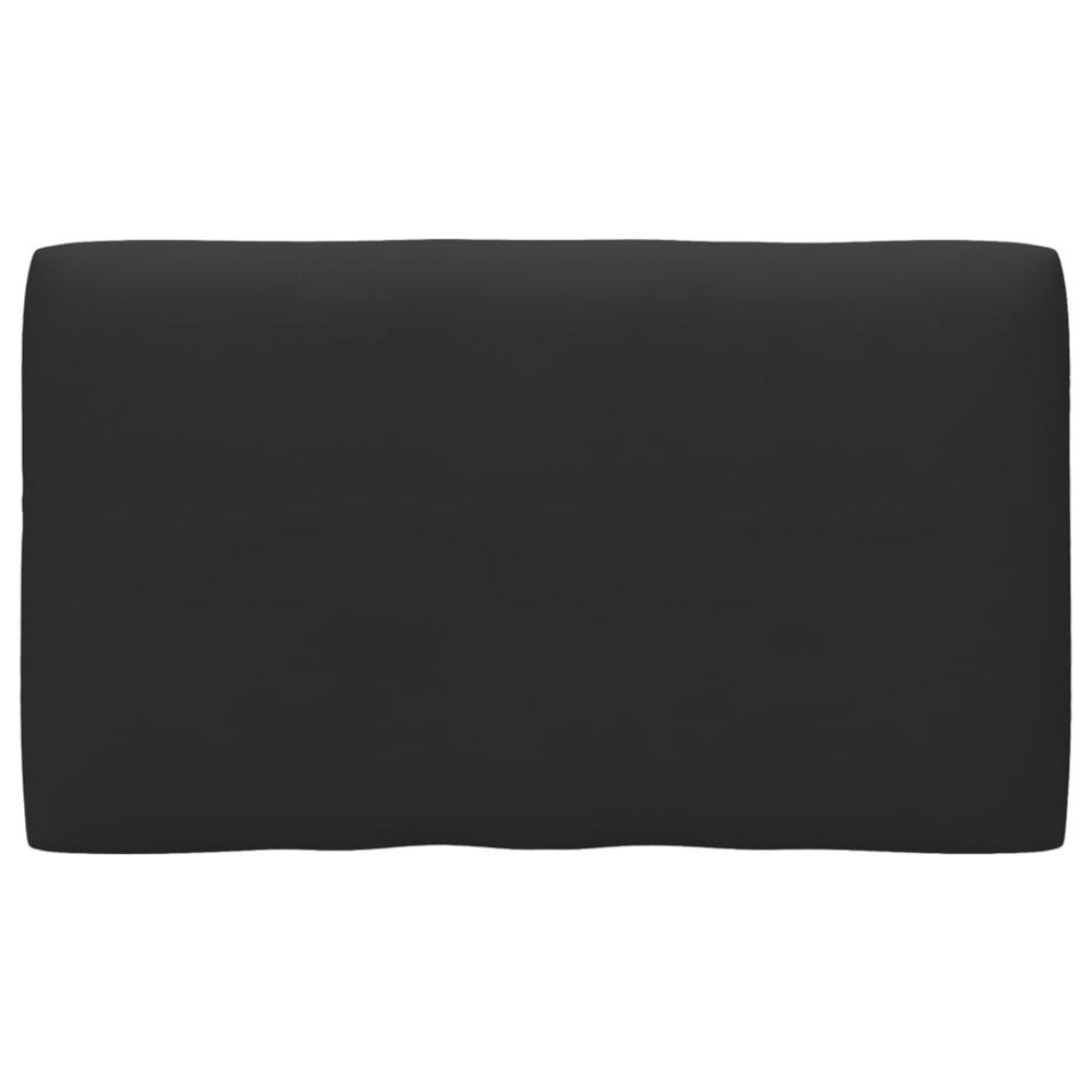 vidaXL Pallet Sofa Cushions 3 pcs Black, 314665. Picture 8