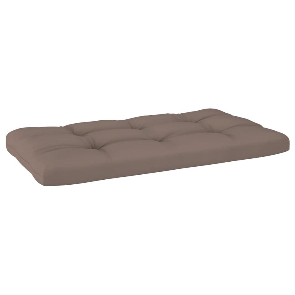 vidaXL Pallet Sofa Cushions 3 pcs Taupe, 314666. Picture 10