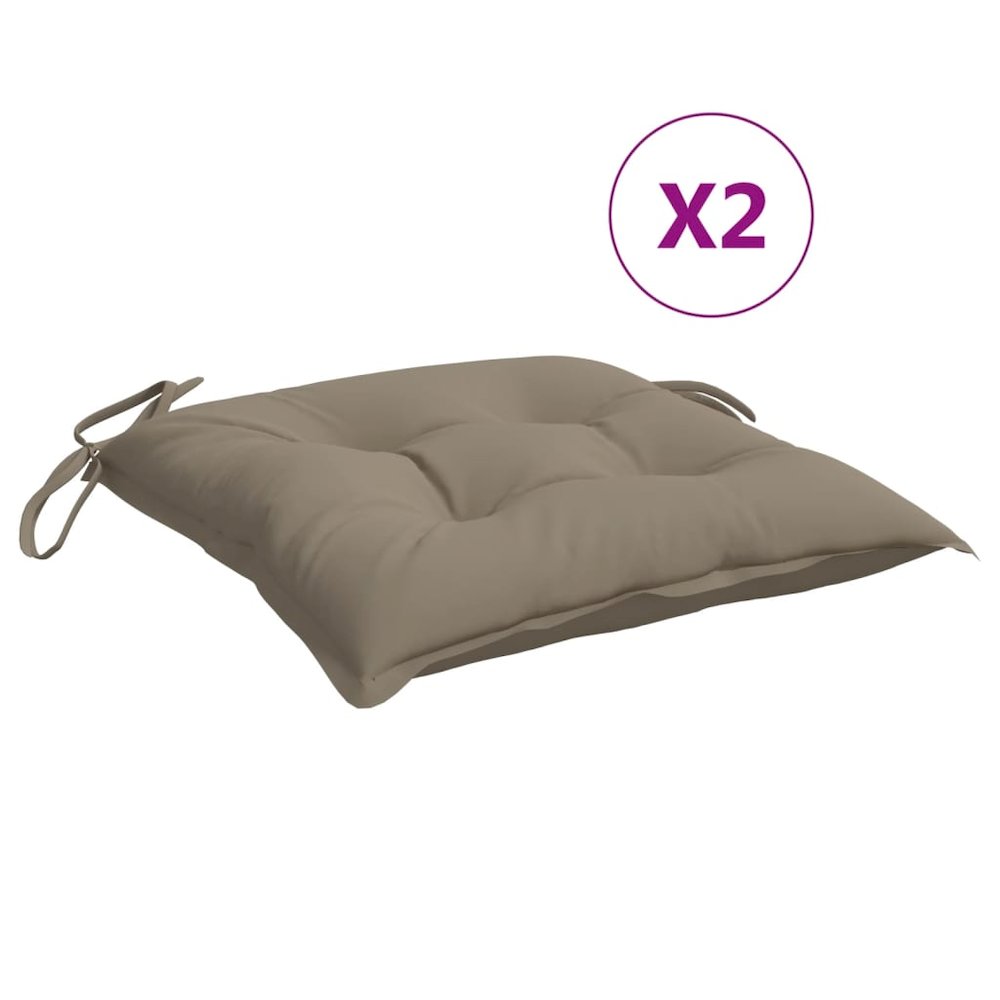 Taupe cheap chair cushions