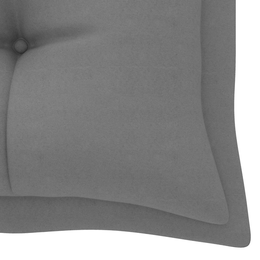 vidaXL Garden Bench Cushion Gray 70.9"x19.7"x2.8" Fabric, 314969. Picture 4