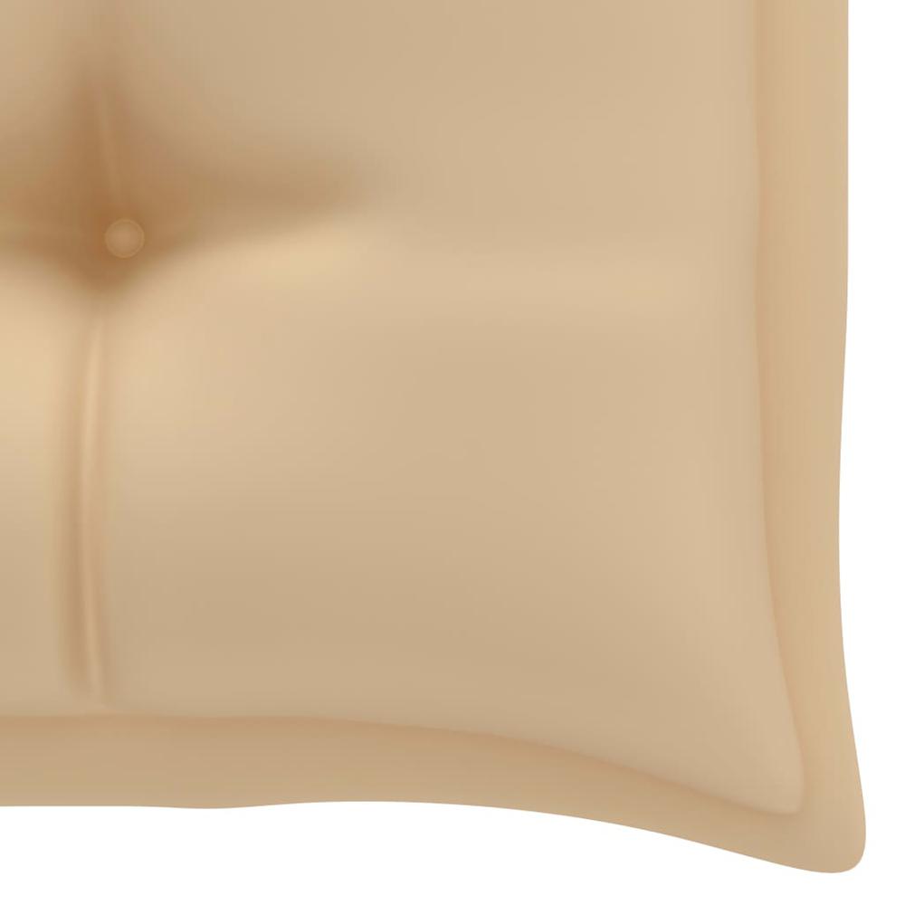vidaXL Cushion for Swing Chair Beige 39.4" Fabric, 314995. Picture 5