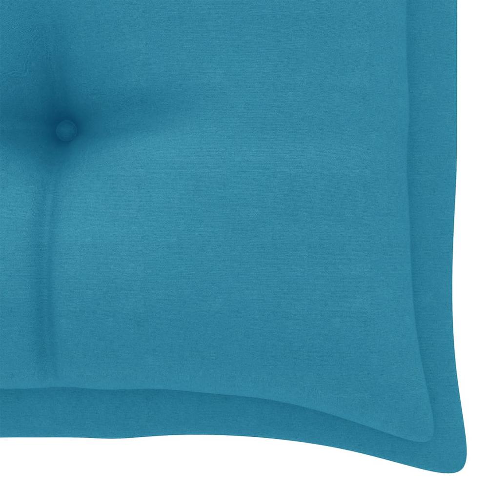 vidaXL Cushion for Swing Chair Light Blue 39.4" Fabric, 314996. Picture 5