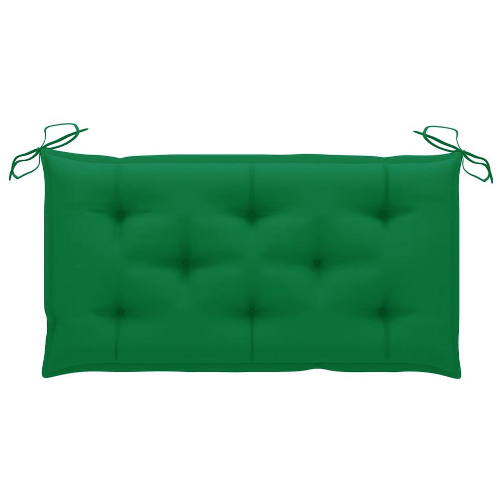 vidaXL Cushion for Swing Chair Green 39.4" Fabric. Picture 5