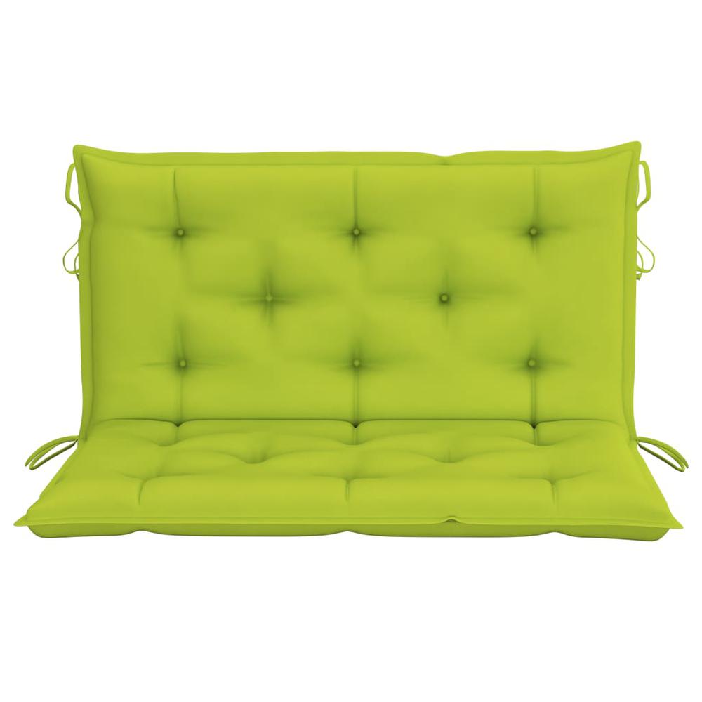 vidaXL Cushion for Swing Chair Bright Green 39.4" Fabric, 315003. Picture 2