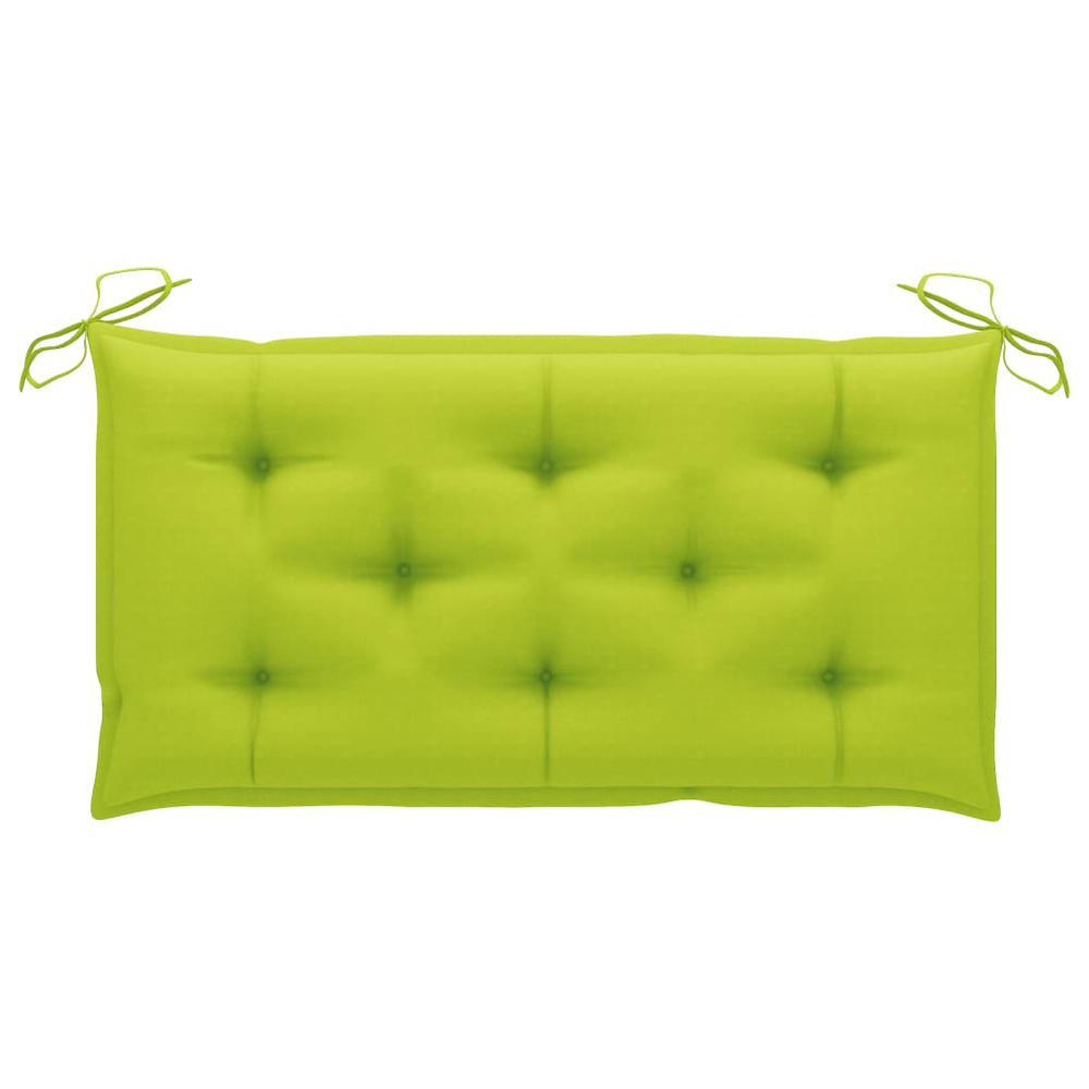 vidaXL Cushion for Swing Chair Bright Green 39.4" Fabric, 315003. Picture 3