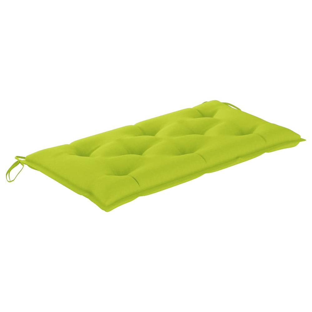 vidaXL Cushion for Swing Chair Bright Green 39.4" Fabric, 315003. Picture 4