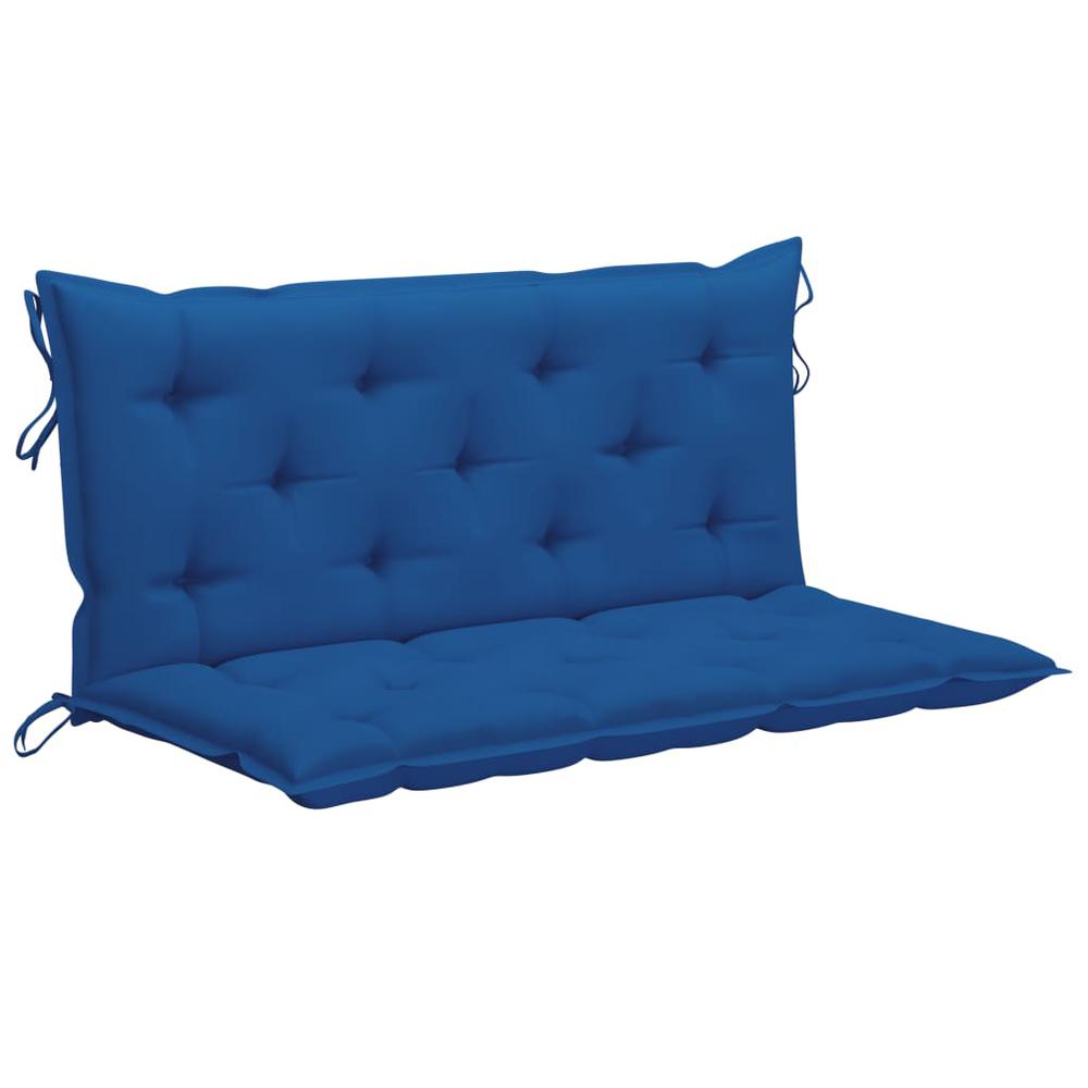 vidaXL Cushion for Swing Chair Blue 47.2" Fabric, 315014. Picture 1